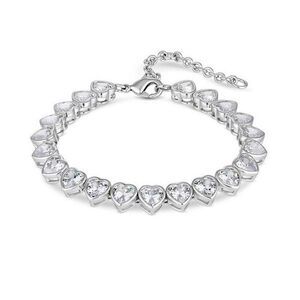 Heart tennis Bracelet N1388